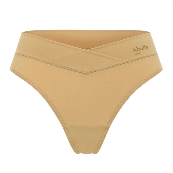 Kindly Black and Tan Sustainable Thong Set - Picture 2 of 6